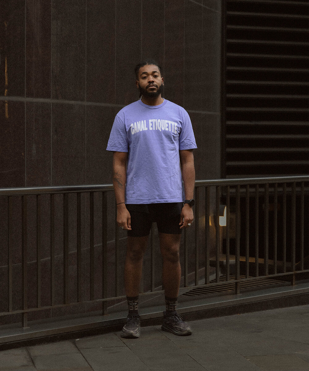 Canal Etiquette Reissue T-Shirt Lilac