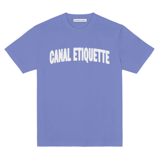 Canal Etiquette Reissue T-Shirt Lilac
